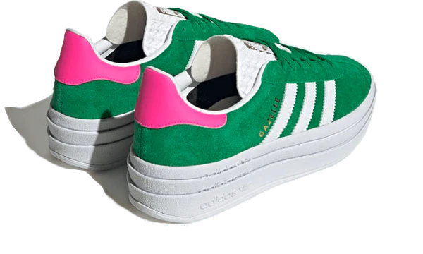 Adidas Gazelle Bold Green Lucid Pink-IG3136-sneaker JHypes