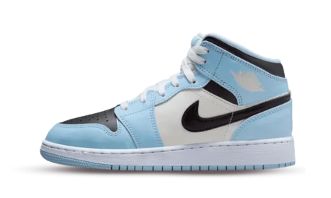 Jordan 1 Mid Ice Blue GS-555112-401-JHypes