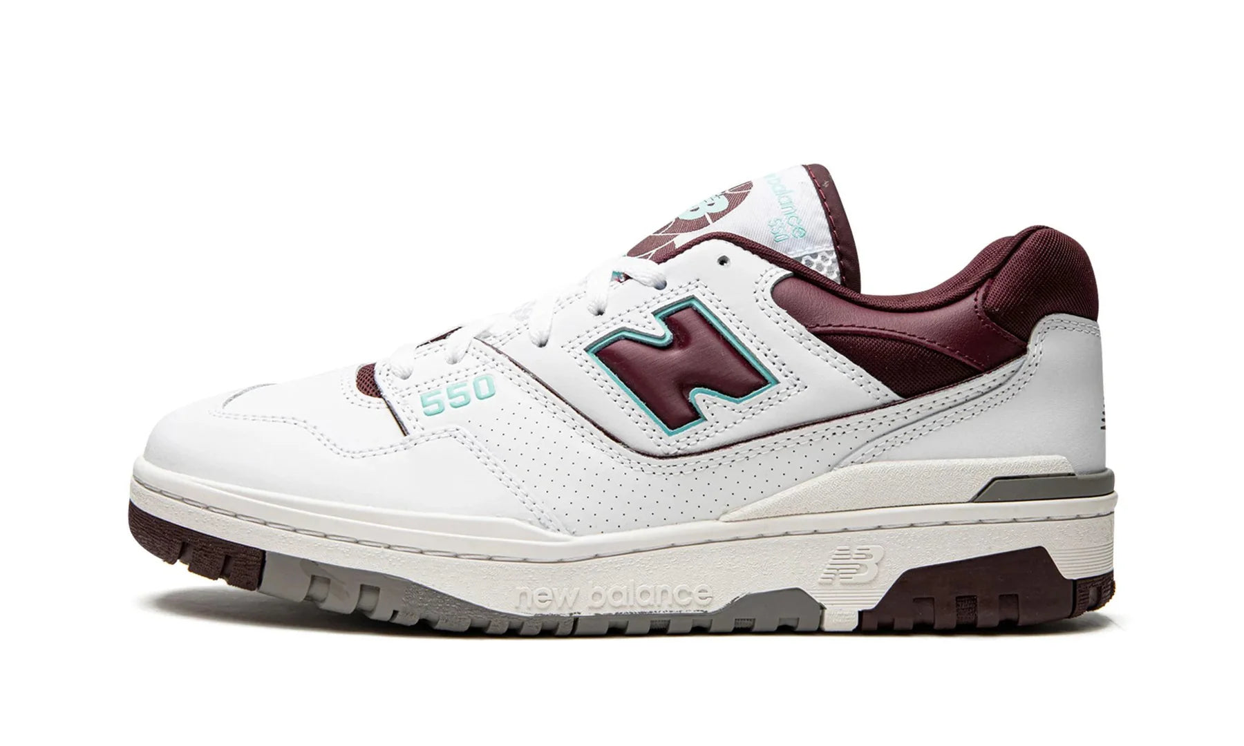 New Balance 550 Burgundy Cyan-BB550WBG-JHypes