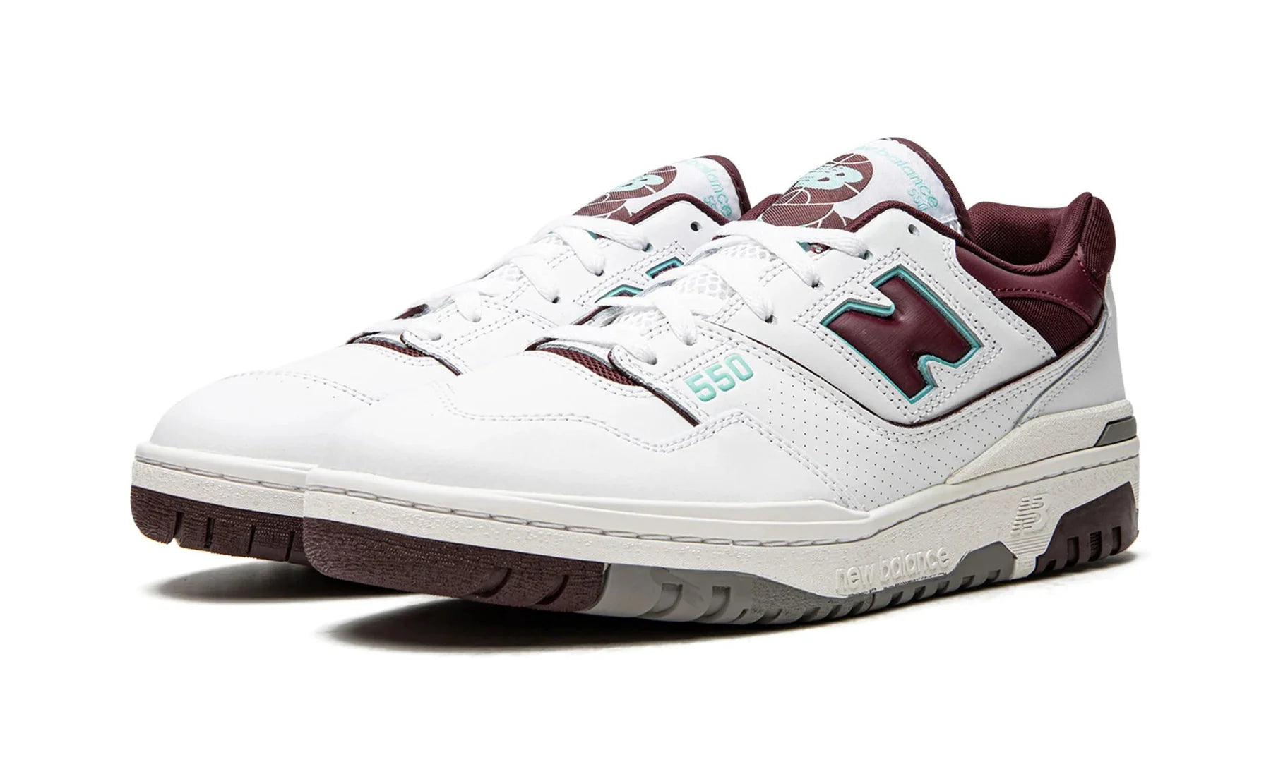 New Balance 550 Burgundy Cyan-BB550WBG-schoenen JHypes