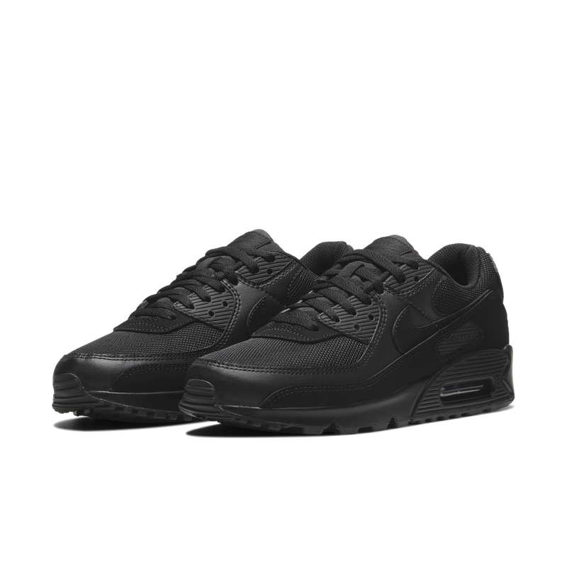 Nike Air Max 90 Recraft Triple Black-537384-092-sneaker-JHypes