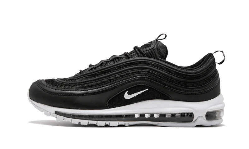 Nike Air Max 97 Black White Swoosh-921826-001-JHypes