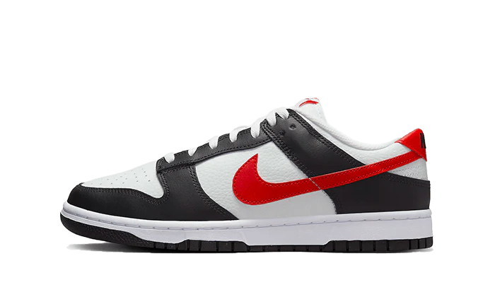 Nike Dunk Low Black White Red-FB3354-001-sneakers JHypes