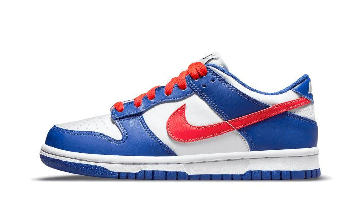 Nike Dunk Low White Royal Red-CW1590-104-JHypes